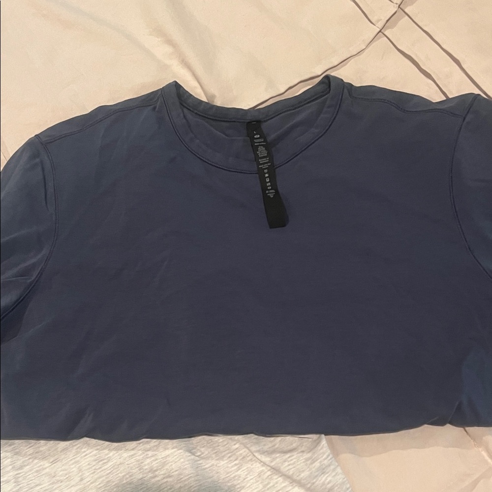 lululemon athletica Navy Short Sleeve Tee
